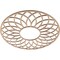 Ekena Millwork Cannes Wood Fretwork Pierced Ceiling Medallion, Alder, 24"OD x 8 1/4"ID x 1/4"T CMWP24X24X0250CNAL - alternate 3